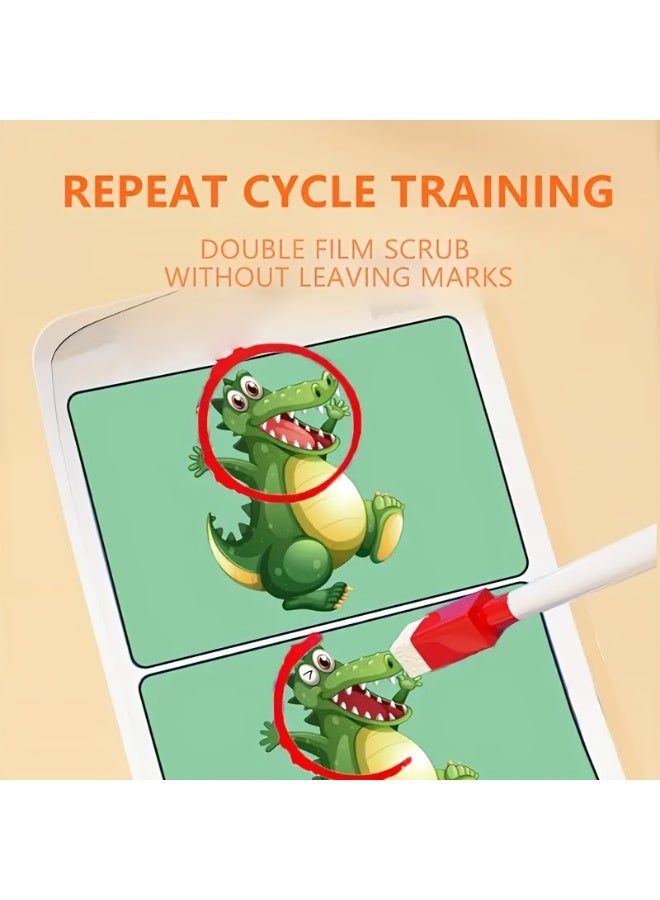 كابسترو كتاب أنشطة "اكتشف الاختلاف" للأطفال - تمارين الملاحظة والتركيز والتفكير البصري للتعلم الإبداعي وتنمية المهارات المبكرة - كتاب تحديات المقارنة البصرية - Image 4